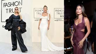 Fergie, Kate Hudson e Hailey Bieber na premiação de moda