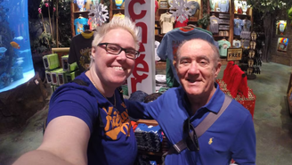 Juliana Aragão e o pai, Renato Aragão