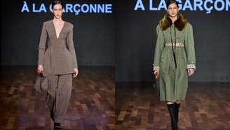 Modelitos da À La Garçonne no desfile da SPFW 59