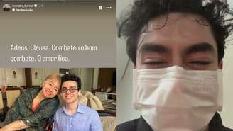 O historiador foi às redes sociais prestar uma homenagem à sogra, Cleusa, após seu marido, Vitor Fadul, aparecer desolado em vídeo no Instagram