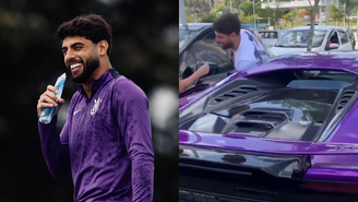 Yuri Alberto dirige carro de R$ 4 milhões