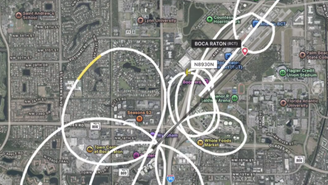 Avião de pequeno porte cai na Flórida