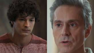 Tiago (Pedro Waddington) e Marco Aurélio (Alexandre Nero) de Vale Tudo