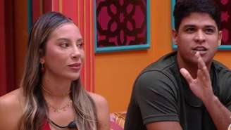 Renata e Guilherme no 'BBB 25'
