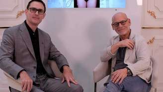 Dr. Ubirajara e Dr. Steven Cohen, na JK Estética Avançada