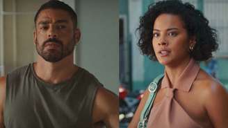 Cauã Reymond e Bella Campos