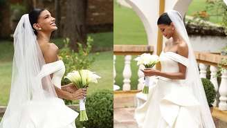 Jakelyne Oliveira falou sobre seu vestido de casamento