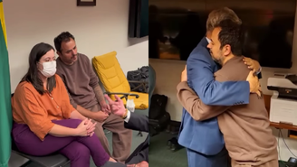 Deputado Glauber Braga recebe amigos e apoiadores políticos durante greve de fome no Congresso Nacional