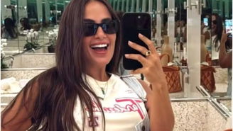 Grávida do primeiro filho de Thiaguinho, Carol Peixinho exibe barriguinha