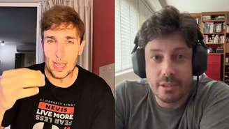 Leo Lins e Danilo Gentili