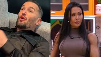 Diego Hypólito falou sobre o comportamento de Gracyanne Barbosa no BBB 25