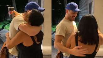 Dona Delma conhece namorado de Vitória Strada