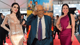 Gaby Cabrini, Carlos Alberto de Nóbrega e Milene Pavorô para o Troféu Imprensa