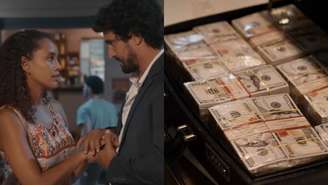 Raquel (Taís Araujo) e Ivan (Renato Góes) de Vale Tudo