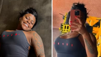 Jojo Todynho impressiona ao exibir resultado de treino fitness com selfie em academia