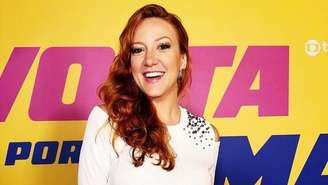 Bia Guedes na festa de lançamento de Volta por Cima