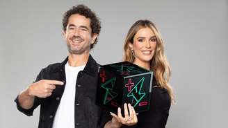 Felipe Andreoli terá a companhia da esposa Rafa Brites na apresentação do Power Couple