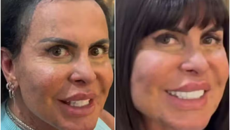 Para participar do Power Couple, Gretchen faz manutenção capilar: 'Três meses'