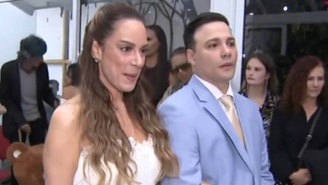 Silvia Abravanel se casa com Gustavo Moura em cerimônia ao vivo na TV