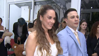 Silvia Abravanel e Gustavo Moura se casam