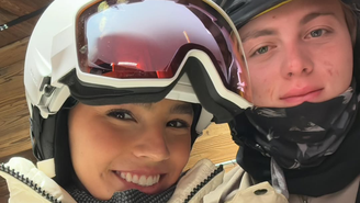 Duda Guerra abre álbum de momentos românticos com Benício Huck