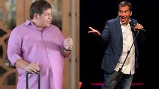 Antes e depois Leandro Hassum –