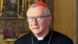 O cardeal Pietro Parolin, conhecido como "vice