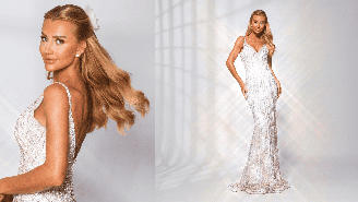 Ana Paula Siebert recria a produção que usou no dia do casamento