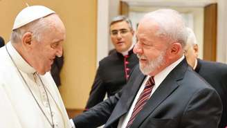 Papa Francisco e Luiz Inácio Lula da Silva