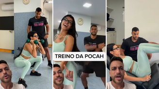 Personal revela treino de inferiores para ficar com corpo igual de Pocah; veja