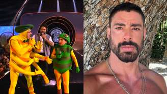 Tatá Werneck, Fábio Porchat, Paulo Vieira e Cauã Reymond