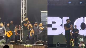 Cantor Pablo se irrita e ameaça deixar palco em show