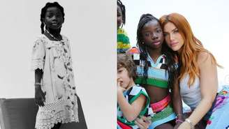 Títi, filha de Giovanna Ewbank e Bruno Gagliasso inicia carreira de modelo