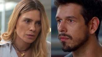 Leila (Carolina Dieckmann) e Renato (João Vicente de Castro) de Vale Tudo