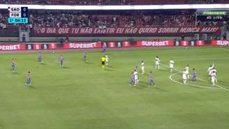 Partida entre São Paulo e Fortaleza