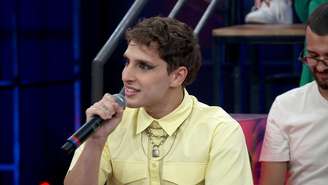 Diego Martins foi repórter do Multishow em show da Lady Gaga