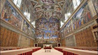 A Capela Sistina recebe cerca de 5 milhões de visitantes por ano e se prepara agora para o conclave