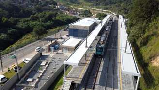 Nova estação Ambuitá da CPTM, em Itapevi (SP)