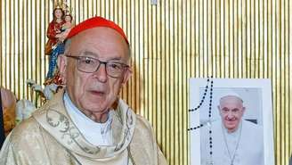 Dom Raymundo, durante missa pela saúde do Papa Francisco, em 26 de fevereiro de 2025 