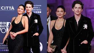 Kylie e Timothée juntinhos no red carpet da premiação