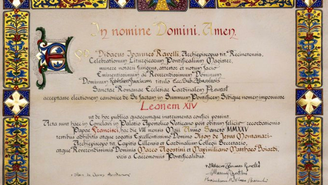 Ata de aceitação do novo papa é publicada