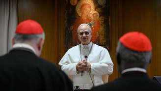 Na manhã deste sábado, 10 de maio, o Papa Leão XIV, em encontro com os cardeais