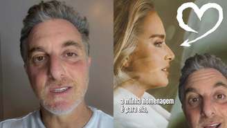 Luciano Huck homenageou Angélica