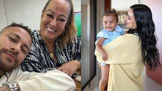 Neymar homenageia Nadine Gonçalves e Bruna Biancardi em Dia das Mães