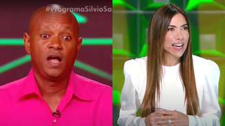 Isaac e Patrícia Abravanel no Show do Milhão