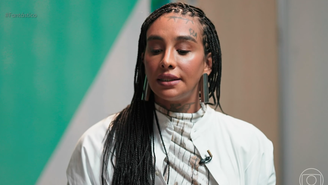 Linn da Quebrada em entrevista ao 'Fantástico'