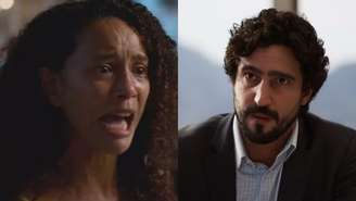 Raquel (Taís Araujo) e Ivan (Renato Góes) de Vale Tudo
