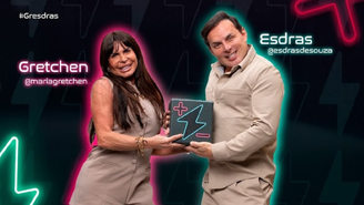 Gretchen e Esdras estão confinados no Power Couple Brasil 7