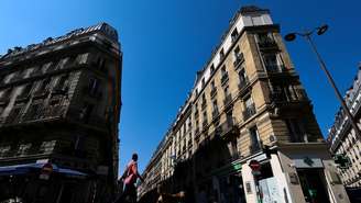 Rua onde homens mascarados tentaram sequestrar a filha de um empresário do setor de criptomoedas, em Paris, na França, em 13 de maio de 2025.