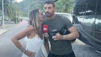 Monique Arruda e Cauã Reymond